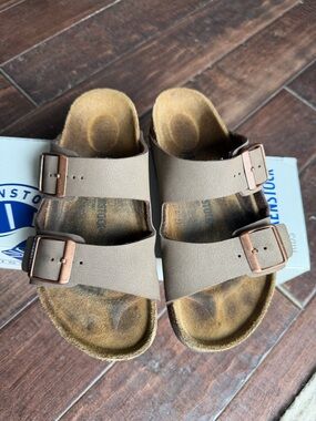 Birkenstock w/Box Arizona Kids Mocha Narrow Width Youth Sz 33 (2-2.5)